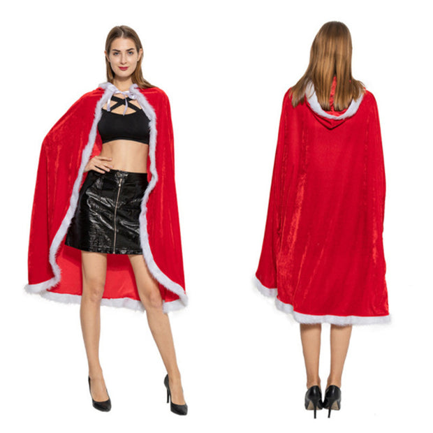 Clothes Cape Halloween Costumes Flannel Christmas 1111
