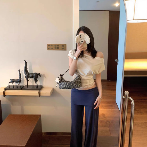 Waist-turning Special Machine Loose Casual Hip-hugger