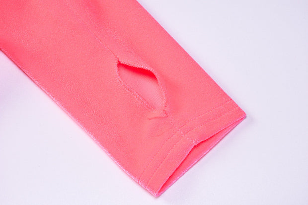 Women's Simple Solid Color Turtleneck Jumpsuit