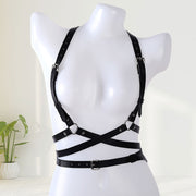 Leather Production Performance Costumes Accessories Set