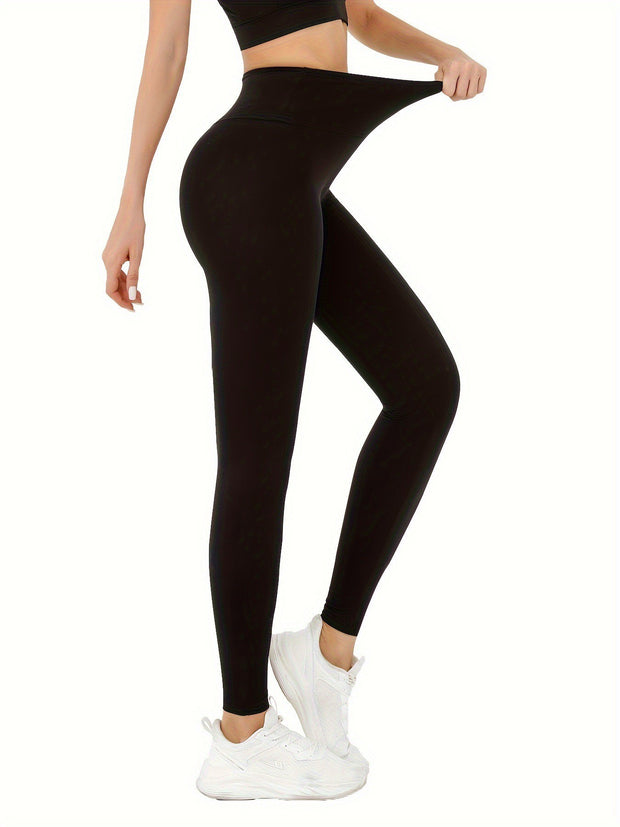 Women's High Waist Hip Lifting And Belly Contracting Yoga Pants