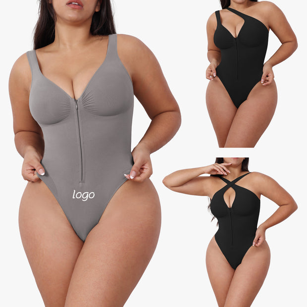 Corset Seamless Shaping And Belly Trimming Sleeveless Jumpsuit 111