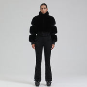 Winter Ski One-piece Female Windproof Thickening