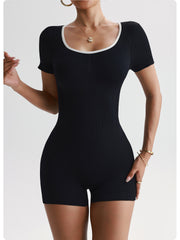 Seamless Yoga Jumpsuit Hip-lifting Backless Corset 1111