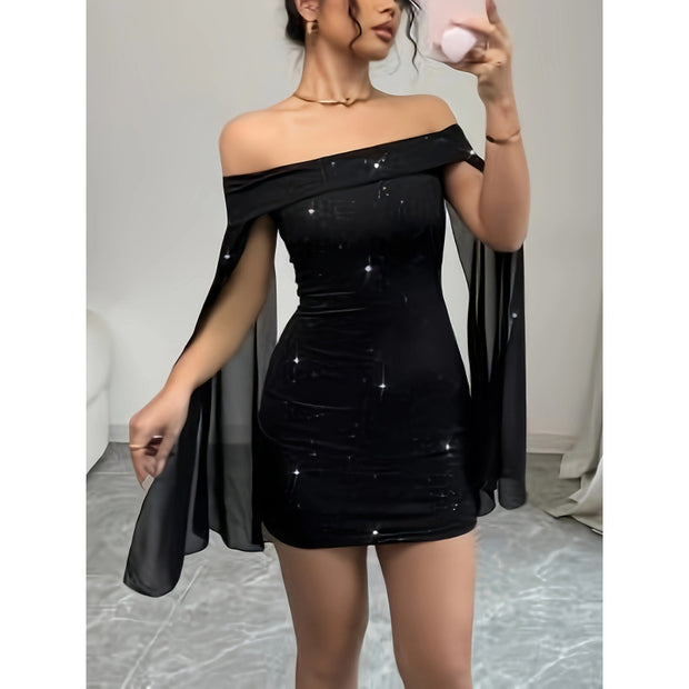 Women's Mini Dress Fashion European And American Style 1111