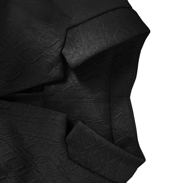 Women’s Sleeveless Stand Collar Vest – Ribbed, Button-Detail Outerwear