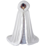 Retro Han Chinese Clothing High-grade Long Wool Cloak
