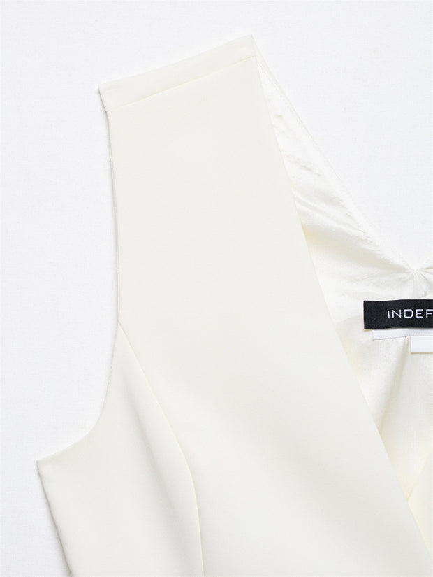 Summer V-neck Wear Asymmetric Vest