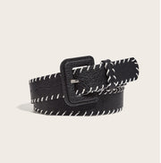 Decorative Jeans Hand-knitted Rope Belt