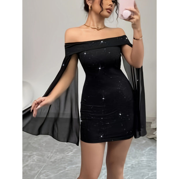 Women's Mini Dress Fashion European And American Style 1111