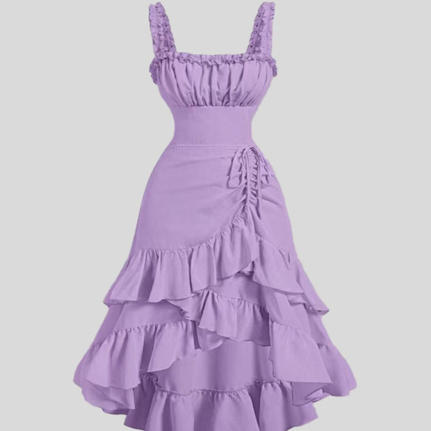 Slim Fit Sexy All-matching Suspenders Dress Women 111