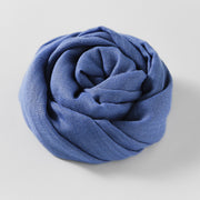 Artistic Sunscreen Solid Color Cotton And Linen Scarf 1111