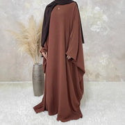 Robe Loose Solid Color Women Dress 111