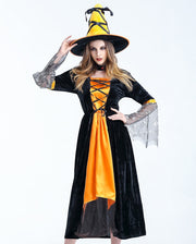 Women Scary Witch Costumes Adult Sorceress Cosplay Costume For Halloween Carnival Fancy Dress Women Magic Moment Costume 1111