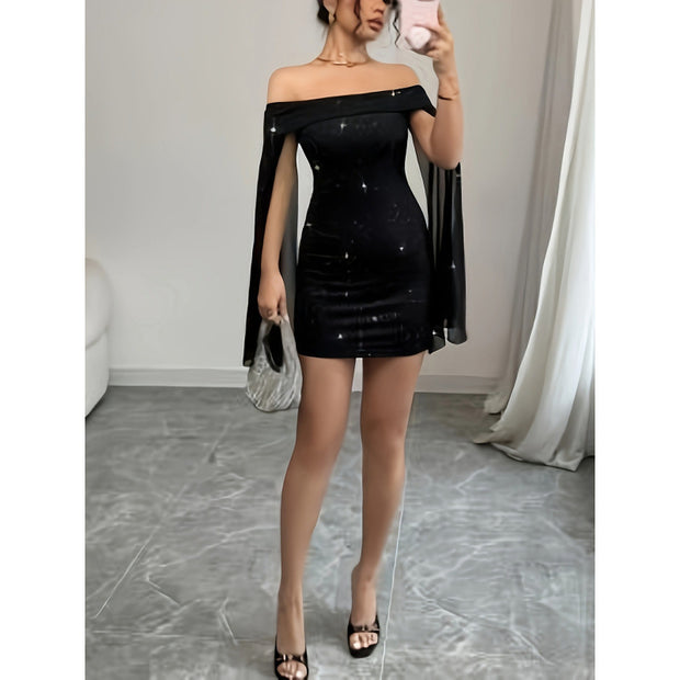 Women's Mini Dress Fashion European And American Style 1111