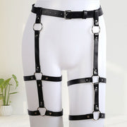 Leather Production Performance Costumes Accessories Set