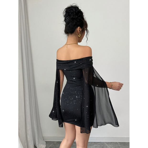 Women's Mini Dress Fashion European And American Style 1111