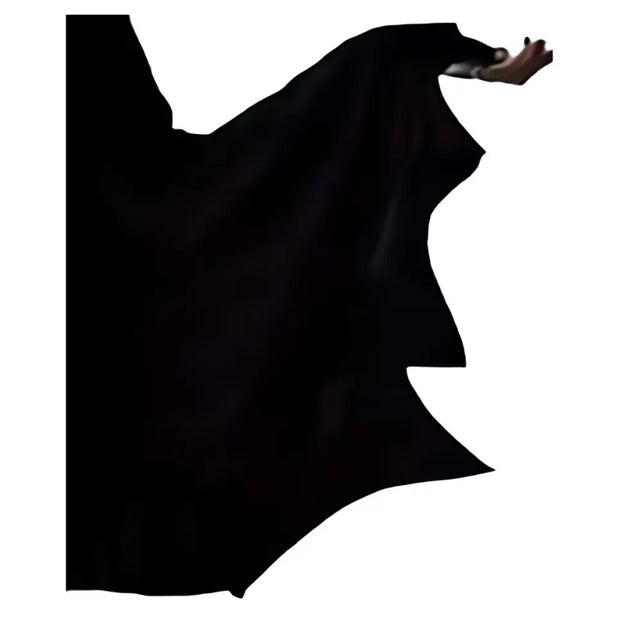 Black Costume Womens Gothic Witch Bat Sleeve Dress Halloween Cosplay Costumes Vintage Carnival Party Outfit 1111