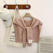 Fashion Shawl All-match Solid Color Scarf