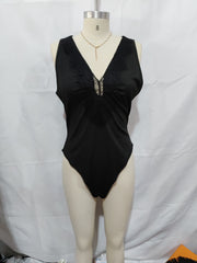 Tight Lace Sleeveless Leotard