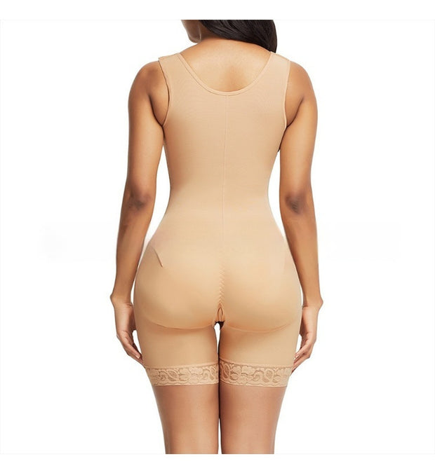 Belly Contracting Hip Lift Body Shaping Jumpsuit