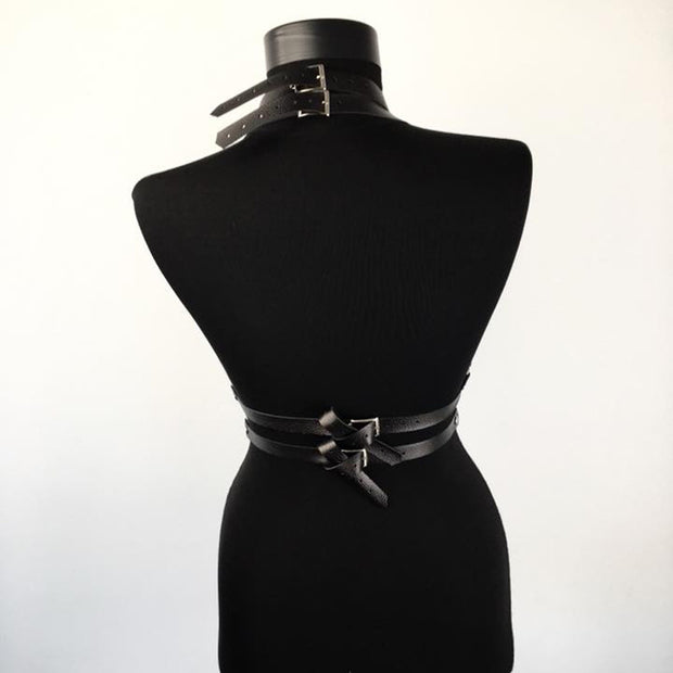 Women's Fashion Rice Character Leather Costumes