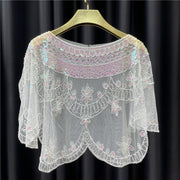 See-through Sequined Small Coat Small Waistcoat