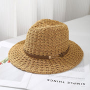 Lady Literature Retro Fashion Foldable Hollow Sun Hat