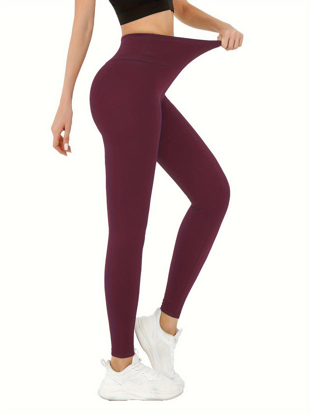 Women's High Waist Hip Lifting And Belly Contracting Yoga Pants