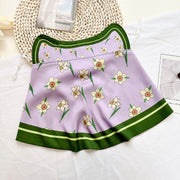 Female Printed Breathable Eye Corner Protection Summer Sunscreen Mask