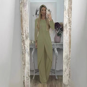 Casual Long Sleeve Two-piece Loose Round Neck