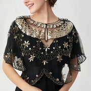See-through Sequined Small Coat Small Waistcoat