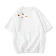 Summer Design Sense American Half Sleeve Loose Top Wear