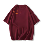 Summer Design Sense American Half Sleeve Loose Top Wear