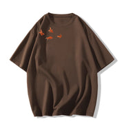 Summer Design Sense American Half Sleeve Loose Top Wear