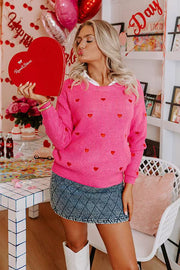 Fashion Valentine's Day Love Long-sleeved Sweater 111