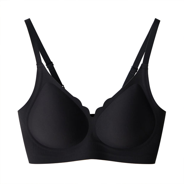 Seamless Underwear Small Breasts Lady's Push Up Breathable Bra