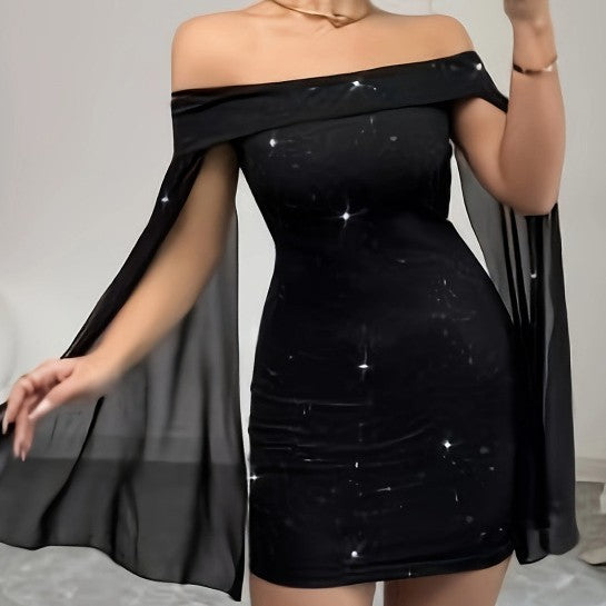 Women's Mini Dress Fashion European And American Style 1111