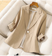 Coat For Women New Summer High-grade Temperament Top Half Sleeve
