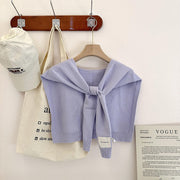Fashion Shawl All-match Solid Color Scarf