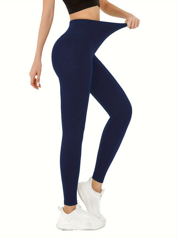 Women's High Waist Hip Lifting And Belly Contracting Yoga Pants