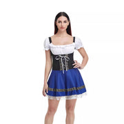 Halloween Maid Uniform Barmaid Dresses 1111