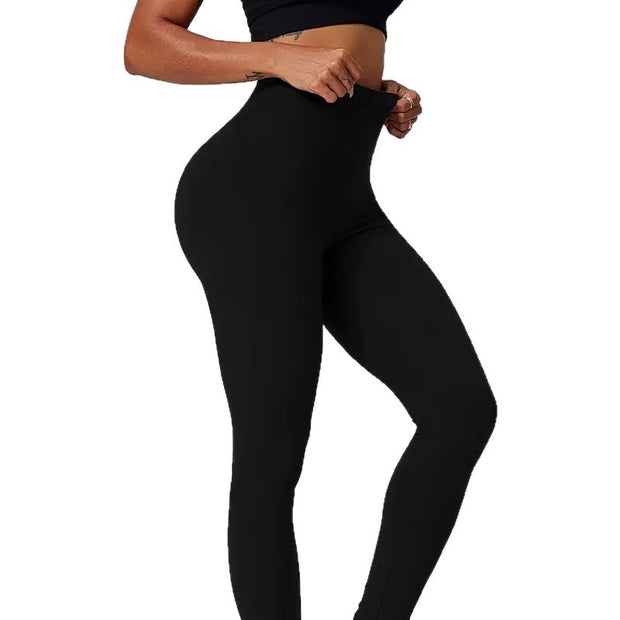 Women's High Waist Hip Lifting And Belly Contracting Yoga Pants