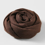 Artistic Sunscreen Solid Color Cotton And Linen Scarf 1111