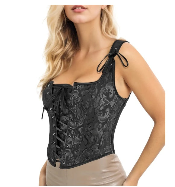Corset Tops For Women Going Out Fashion Womens Sexy Vintage Overbust Corset Tops