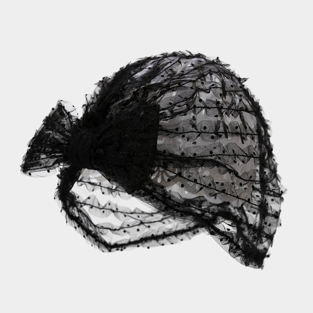 Mesh Breathable Cover Gray Hair Toque Spring And Summer Updo Sleeve Cap