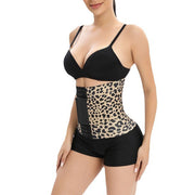 Sports Fitness Leopard Print Winding Waist
