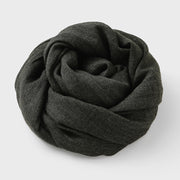 Artistic Sunscreen Solid Color Cotton And Linen Scarf 1111