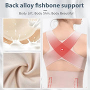 1 Pack Waist Training Women with Breast Pads – Adjustable Hourglass Corset Belt