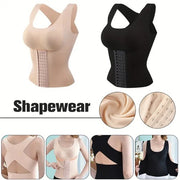 1 Pack Waist Training Women with Breast Pads – Adjustable Hourglass Corset Belt